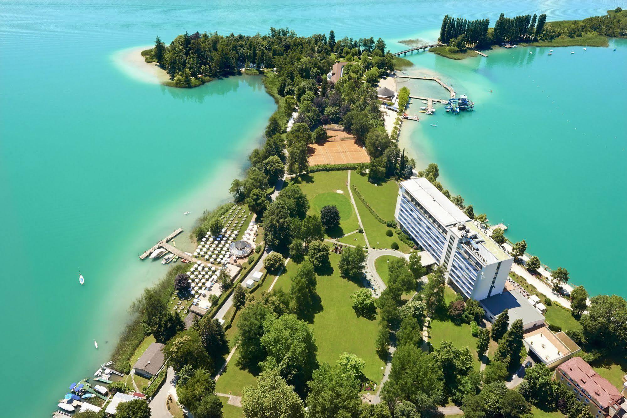 Parkhotel Poertschach - Das Hotelresort Mit Insellage Am Woerthersee Pörtschach am Wörthersee Dış mekan fotoğraf