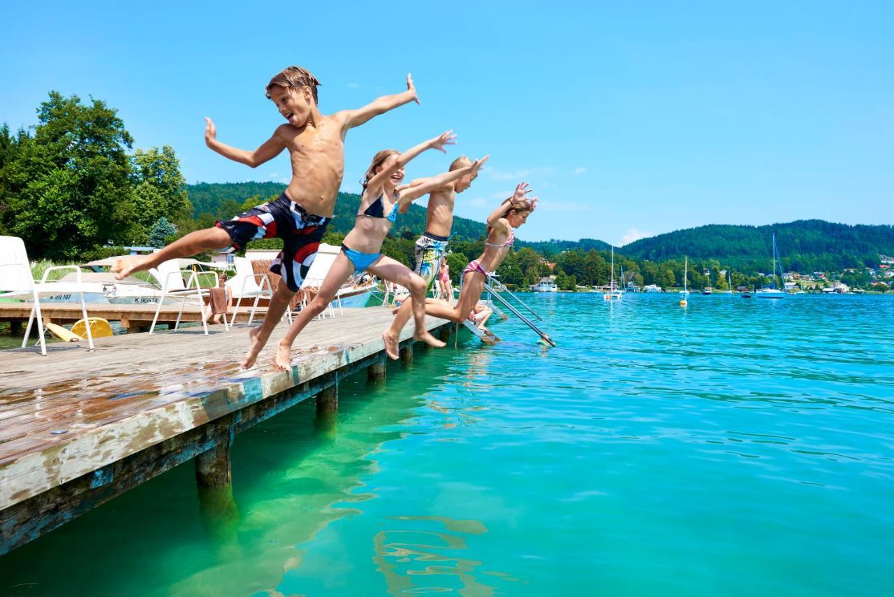 Parkhotel Poertschach - Das Hotelresort Mit Insellage Am Woerthersee Pörtschach am Wörthersee Dış mekan fotoğraf